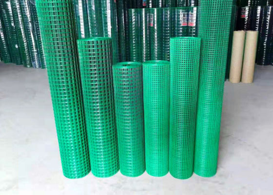Panel Pagar Kawat Dilapisi Plastik Hijau Panjang 18m Pvc Coated Wire Mesh Rolls