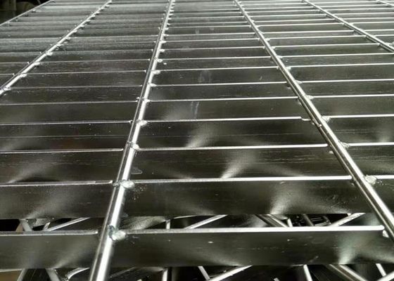 Stainless Steel 316 Galvanized Bar Grating Platform kisi logam yang tidak mudah terbakar