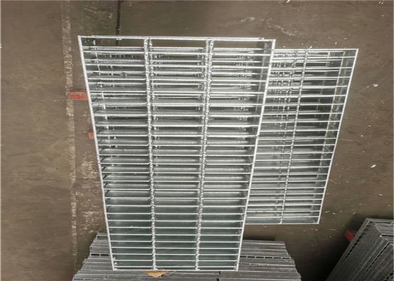Hot Dip Galvanized Mild Steel Grating Platform Bukti Ledakan