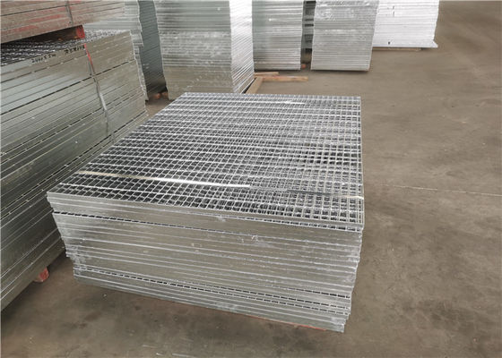 Hot Dip Galvanized Mild Steel Grating Platform Bukti Ledakan