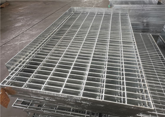 Tangga Stainless Galvanis Tapak Steel Grating Catwalk Q235 305mm Lebar