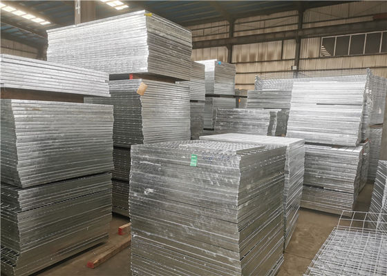 Carbon Steel Q345 Galvanized Drain Grate Untuk Instalasi Pengolahan Limbah