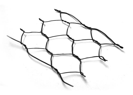 Keranjang Batu Dilapisi Plastik Wire Mesh Kawat Ayam Dengan Lubang Kecil