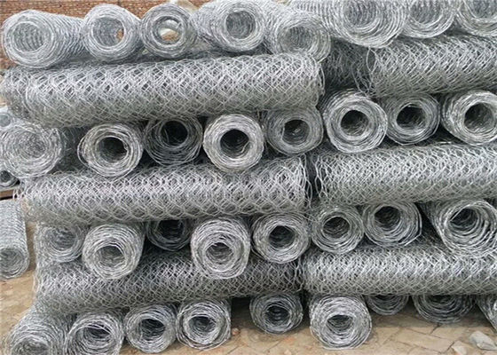 Keranjang Batu Dilapisi Plastik Wire Mesh Kawat Ayam Dengan Lubang Kecil
