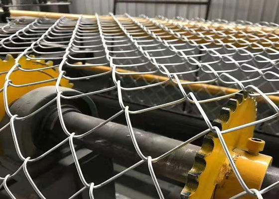 ODM Permukaan Halus Diamond Chain Link Pagar 5x5 Inch Dilapisi PVC