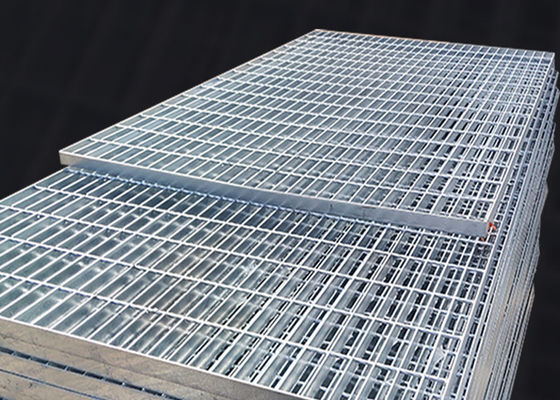 Carbon Steel Heavy Duty Metal Grating 40x5mm Electric Galvanizing