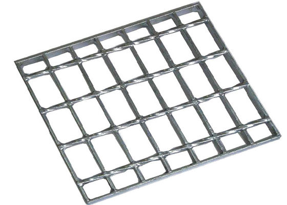 Perlindungan Karat Kisi Baja Dilas 32x5mm Persegi Bergerigi Non Slip