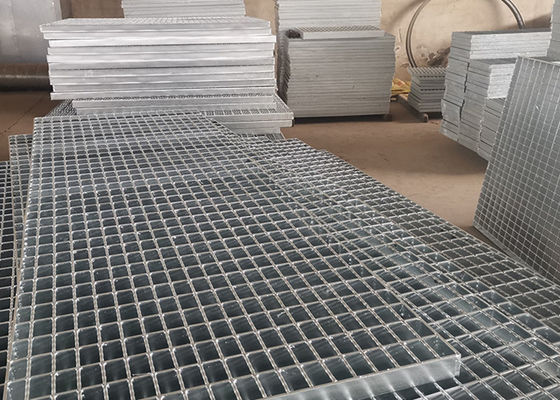 Jembatan Logam Welded Bar Grating Anti Slip Galvanized Steel Sheet