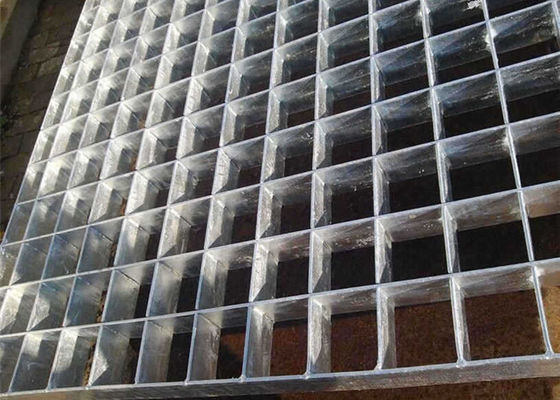 ODM Square Galvanized Catwalk Steel Grating Anti Karat Tahan Api