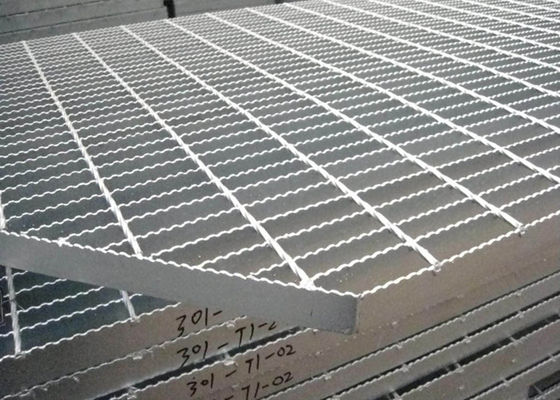 Anti Skid Catwalk Grating Walkway Hot Dip Galvanizing Untuk Melihat Platform