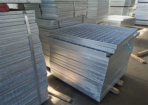 Pabrik Kimia Hot Dip Galvanized Steel Grating 1m Lembaran Bergerigi