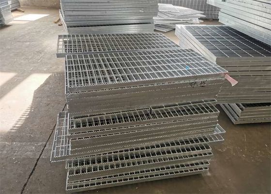 Grates Jalan Baja Galvanis Bergigi Grating Aluminium 6063 Untuk Drain Stadium