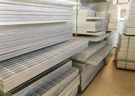 Anti Korosi Steel Driveway Grating Lebar 1250mm Untuk Pabrik Kimia