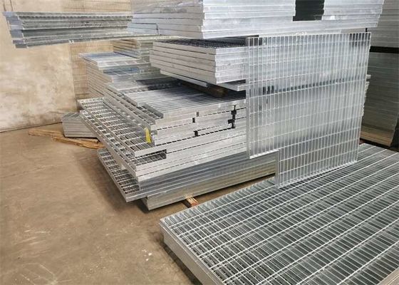 Anti Korosi Steel Driveway Grating Lebar 1250mm Untuk Pabrik Kimia