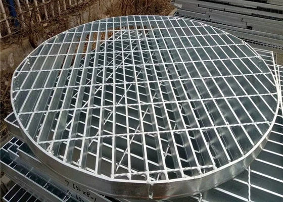 Landasan Pacu Bandara Q195 Hot Dip Galvanized Steel Grating Drainase Cover