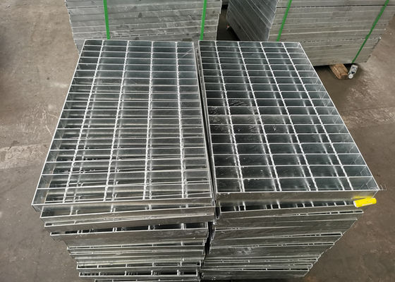 Anti Skid Steel Galvanized Driveway Grates Q195 Untuk Platform Pabrik Kimia