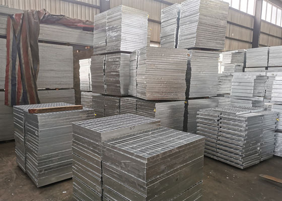 Anti Skid Steel Galvanized Driveway Grates Q195 Untuk Platform Pabrik Kimia