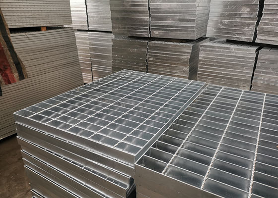 Struktur Baja Pedestrian Passage Skid Resistance Welded Steel Grating