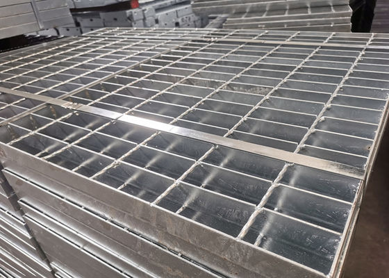 Anti Skid Steel Galvanized Driveway Grates Q195 Untuk Platform Pabrik Kimia