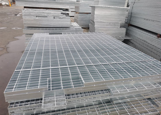 5mm Tebal Aluminium Catwalk Grating 65mm Galvanized Driveway Grates
