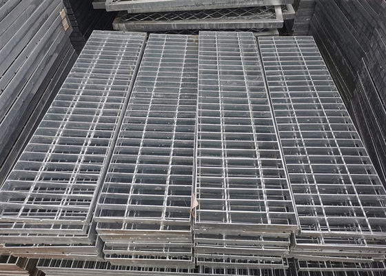 Hot Dipped Galvanized Drain Grate Q235 Steel Press Welded Anti Theft