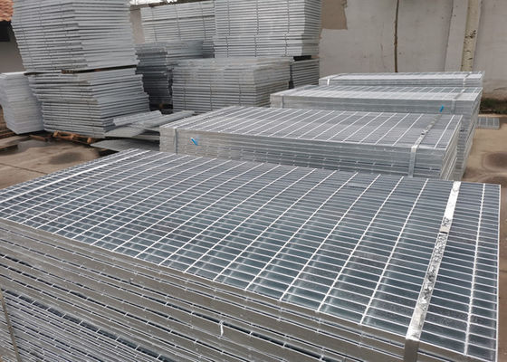 Heavy Duty Galvanized Drain Grate 50mm Stainless Steel Walkway Gratings