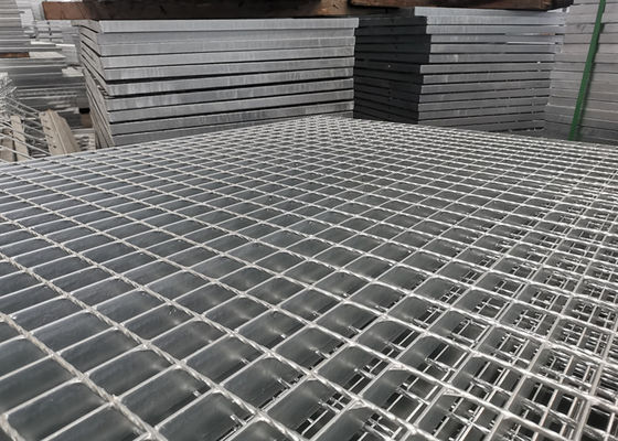 Heavy Duty Galvanized Drain Grate 50mm Stainless Steel Walkway Gratings