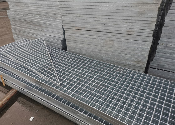 2 Meter Lebar Ringan Walkway Grating Powder Coating Pressure Welding