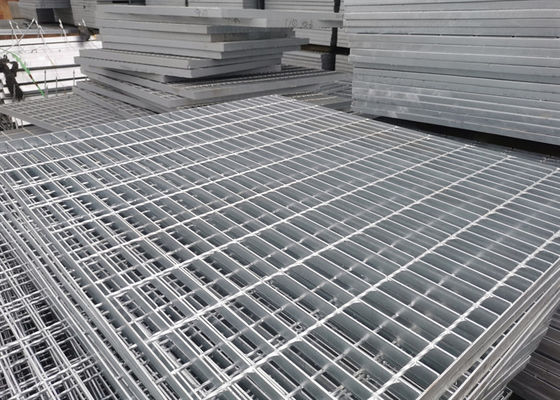Driveway Platform Steel Grating Walkway 120mm High Zinc Coating