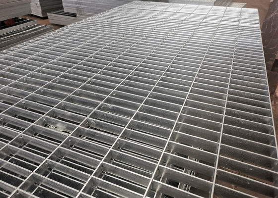 Driveway Platform Steel Grating Walkway 120mm High Zinc Coating