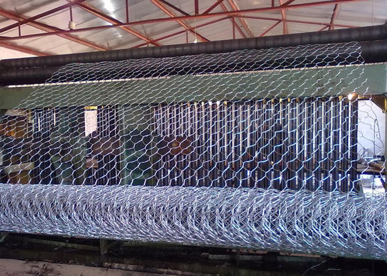 2.7mm Waterproof Galvanized Gabion Wire Mesh Untuk Keranjang Gabion