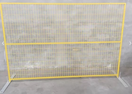 Panel Pagar Konstruksi Sementara Luar Ruangan 6M Panjang Dilapisi PVC