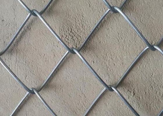 Taman Bermain Olahraga Pagar Rantai Berlian, Lebar 20m, 75X75mm